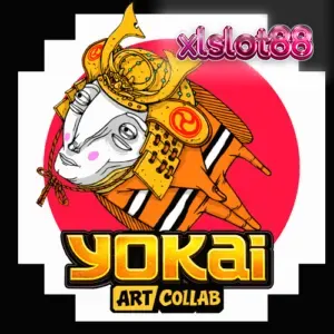 Pemandangan artistik slot Yokai dengan elemen mitologi Jepang