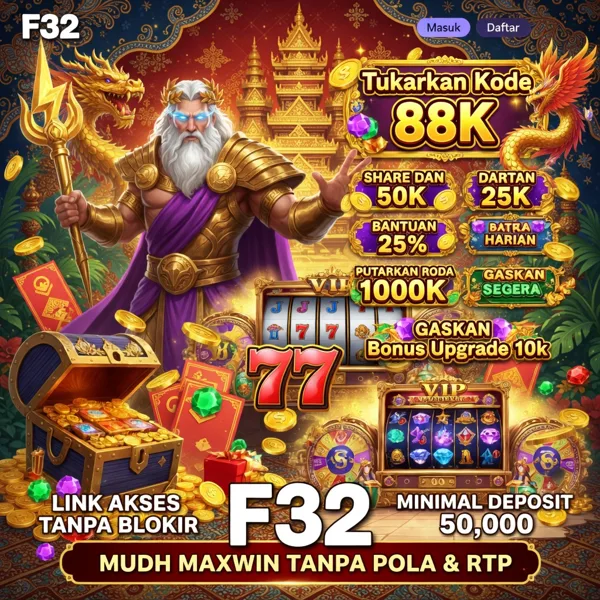 F32 2026 Slot Gacor RTP Tinggi